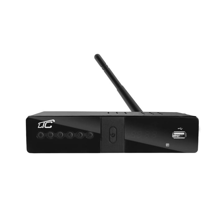 LTC HD203 Tuner Digital Marksänd Avkodare Med Programmerbar Fjärrkontroll DVB-T2/HEVC H.265 WiFi MPEG-4 E-AC-3 USB WI-FI HDMI PVR