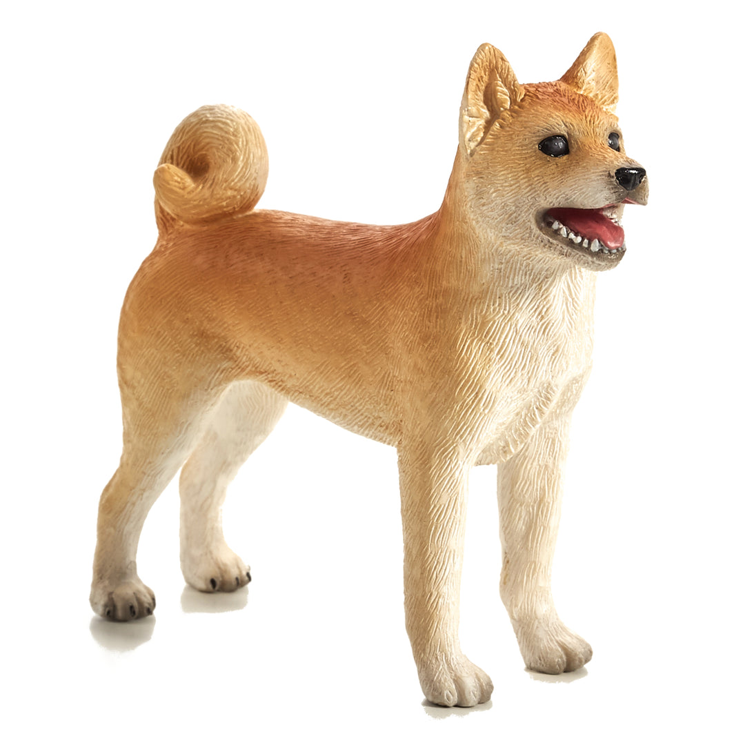 Shiba Inu hundfigur, Animal Planet, 7 cm x 2,5 cm x 6,5 cm