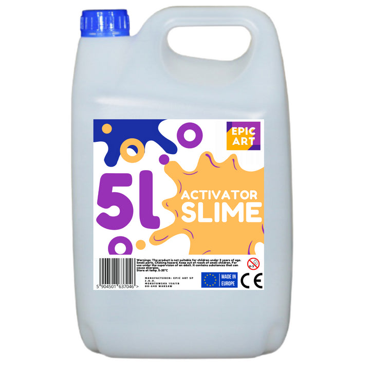 SLIME Epic Art Liquid Activator 5000 ml 5100 g Kreativ Produkt