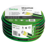 Vartco Home Plus 4-Lagers Vattenslang Trädgårdsslang Slang Trädgårdsbevattning Flexibel Slang Polyesterkorsfläta UV-Beständig 27 Bar (1/2" 20m)