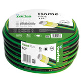 Vartco Home Plus 4-Lagers Vattenslang Trädgårdsslang Slang Trädgårdsbevattning Flexibel Slang Polyesterkorsfläta UV-Beständig 27 Bar (1/2" 30m)