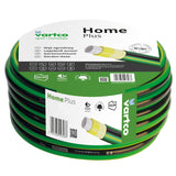 Vartco Home Plus 4-Lagers Vattenslang Trädgårdsslang Slang Trädgårdsbevattning Flexibel Slang Polyesterkorsfläta UV-Beständig 27 Bar (3/4" 50m)