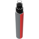 Vartco Professional Plus 6-Lagers Vattenslang Trädgårdsslang Slang Trädgårdsbevattning Flexibel Slang Polyesterkorsfläta UV-Beständig Anti Twist 30 Bar (3/4" 50m)