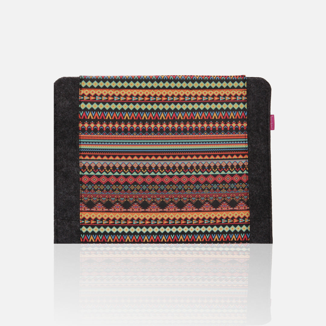 Laptop ärm väska för Notebook Notebook Case Felt Case Felt Bag 11" Aztec