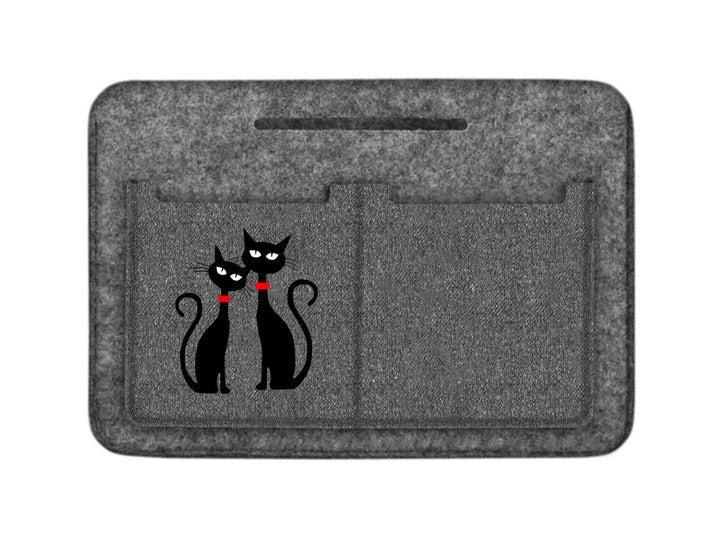 Premium Bag Organiser Handbag Organiser Organiser Bag Organiser Felt Black Cats