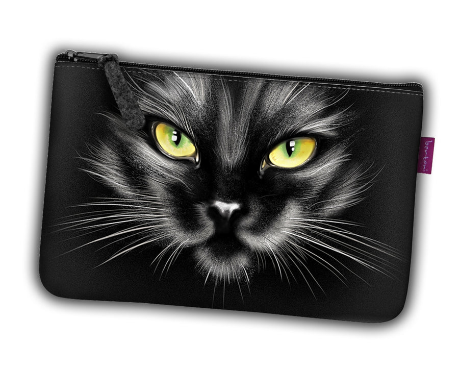 Filtväska Organiser Toalettartiklar väska med dragkedja Kosmetisk väska för Make-Up Organiser Nero