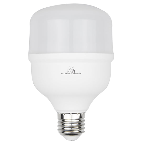 Maclean MCE302 CW LED-Glödlampa E27-Lampa LED-Glödlampa 200 Graders Ljusvinkel Högeffektslampa Energisparande Glödlampa Glödlampa Ultraljus (Kall Vit, 28W / 2940 Lumen)