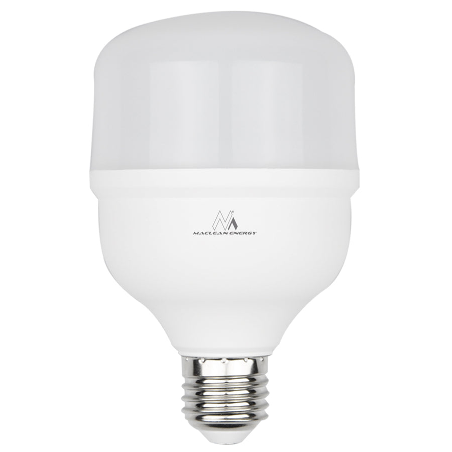 Maclean MCE302 CW LED-Glödlampa E27-Lampa LED-Glödlampa 200 Graders Ljusvinkel Högeffektslampa Energisparande Glödlampa Glödlampa Ultraljus (Kall Vit, 28W / 2940 Lumen)