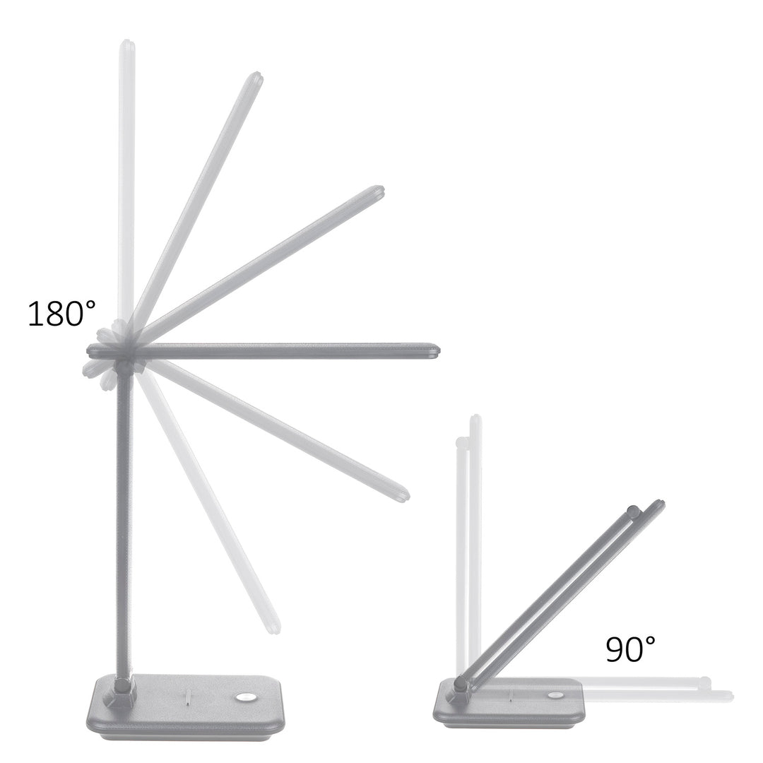 Maclean MCE614 W Dimbar LED Skrivbordslampa Skrivbordslampa 9W IP20 3000K 4500K 6500K