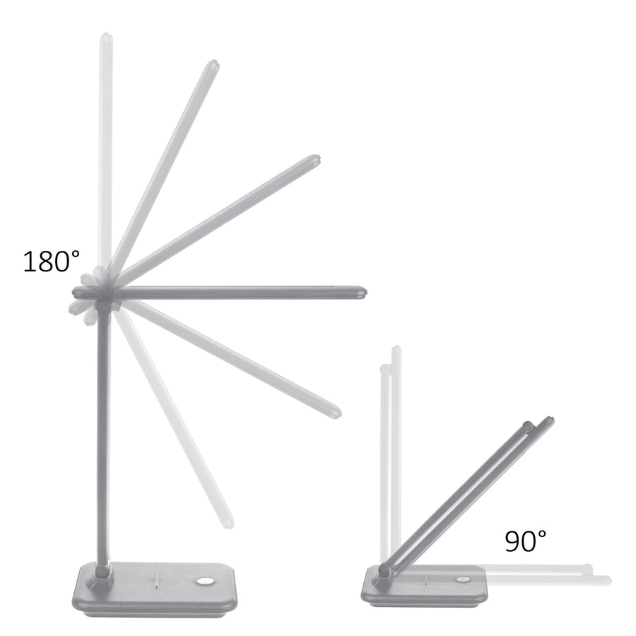 Maclean LED-bordslampa, max. 9W, 220-240V AC, färgskiftbar, dimbar, 450lm, MCE614 W