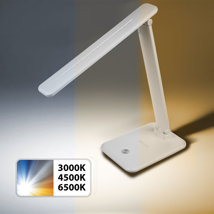 Maclean LED-bordslampa, max. 9W, 220-240V AC, färgskiftbar, dimbar, 450lm, MCE614 W