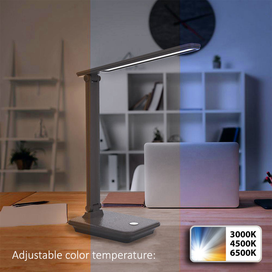 Maclean LED-bordslampa, max. 9W, 220-240V AC, färgskiftbar, dimbar, 450lm, MCE614 B
