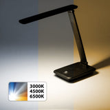 Maclean LED-bordslampa, max. 9W, 220-240V AC, färgskiftbar, dimbar, 450lm, MCE614 B