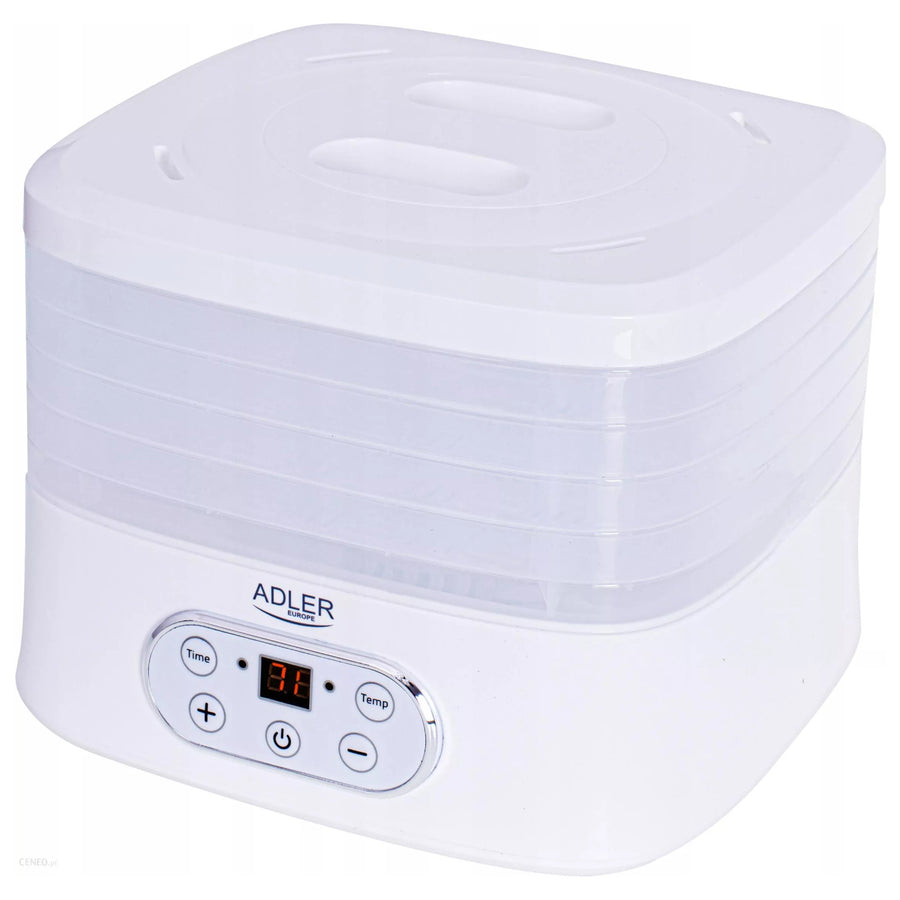 Adler AD 6658 Svamp-, Frukt- Och Örttork Mattork Dehydrator 550W
