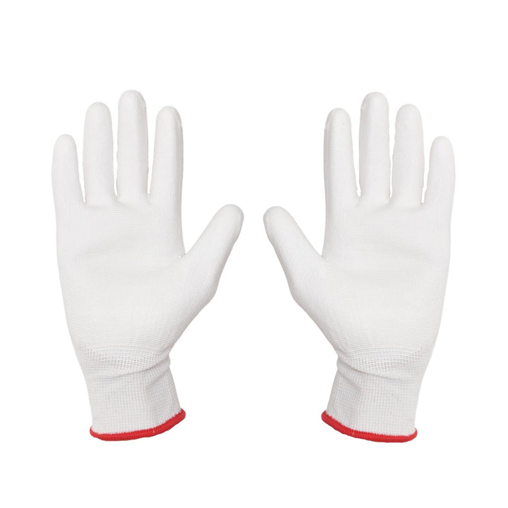 HANDSKAR MED POLYURETANBELÄGGNING FÖR BRA GREPP R.9 (12 PAR)