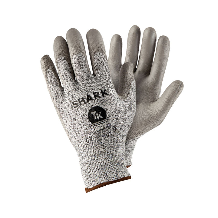 12 Par Arbetshandskar Skyddsset Andningsbeständig UHPPE ISO, CE PSA CAT II, EN 420, EN 388 (4543C) Storlek 8 (12 par)