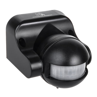 Maclean MCE358 Infraröd Rörelsesensor 180° PIR Rörelsesensor Med Skymningssensor Infraröd IP44 För Inomhus Och Utomhus Upp Till 12m Räckviddsbelastning 300/1200W