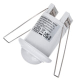 Maclean MCE359 PIR Rörelsedetektor Med Skymningssensor Takrörelsesensor Takmontering Infälld IP20 Inomhusyta 360° Räckvidd 6m Max Belastning 300/150W