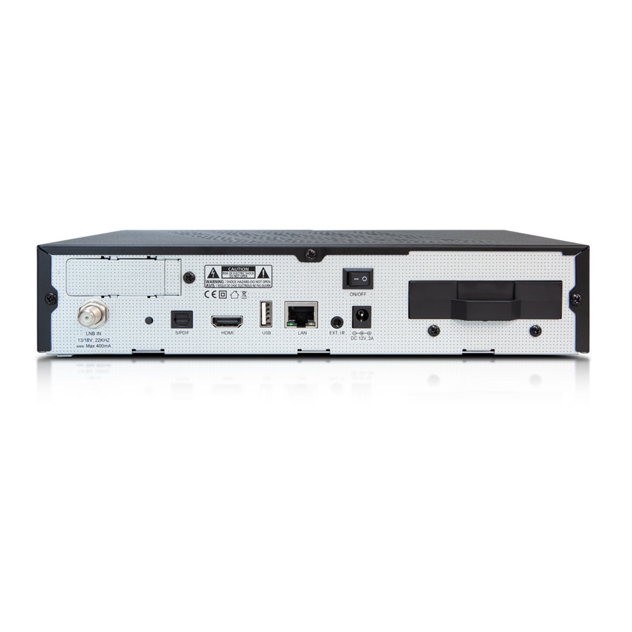 AB PULSe 4K UHD-Mottagare (1x DVB-S2X-Tunerversion)