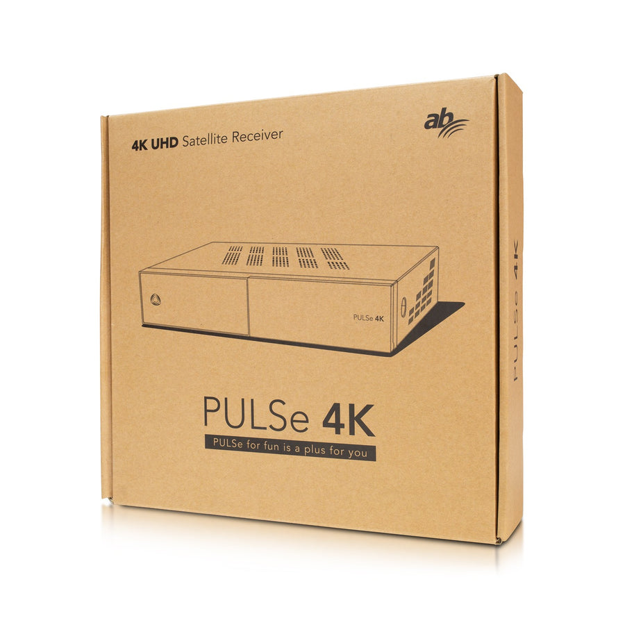 AB PULSe 4K UHD-Mottagare (1x DVB-S2X-Tunerversion)