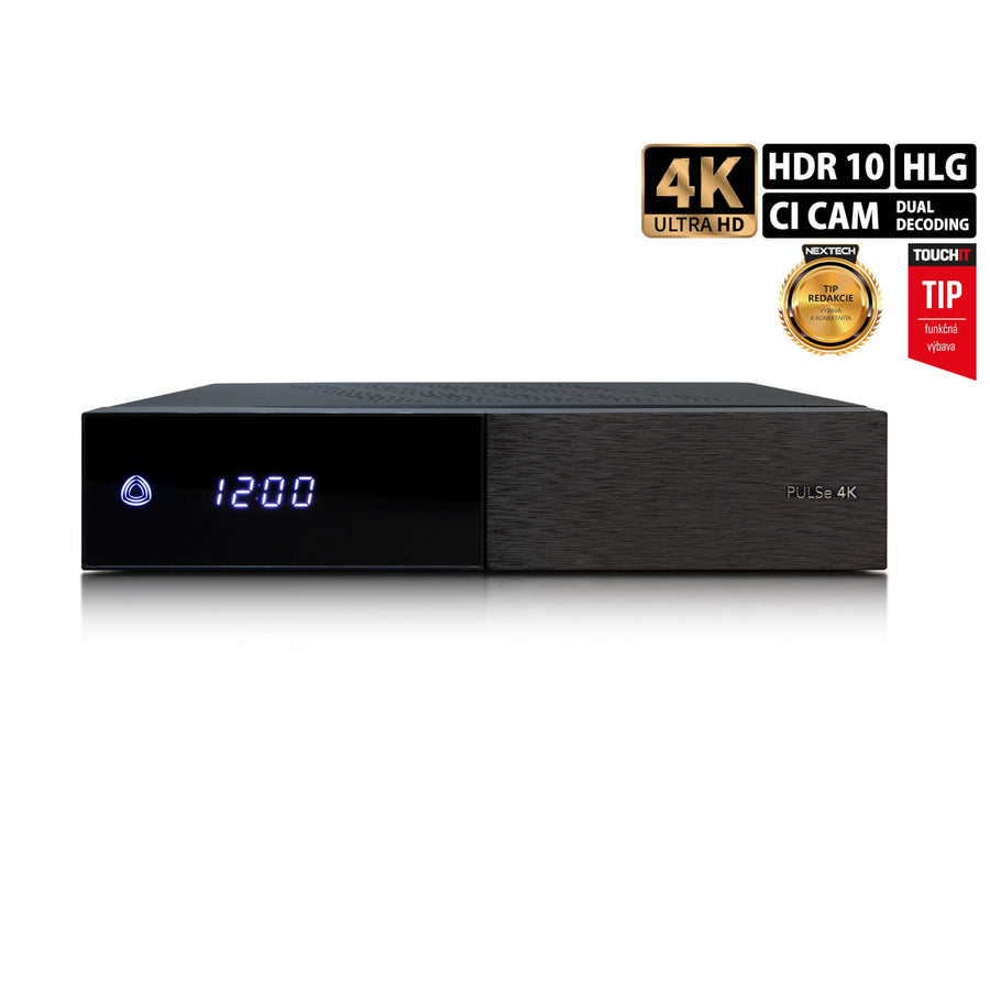 AB PULSe 4K UHD-Mottagare (1x DVB-S2X-Tunerversion)