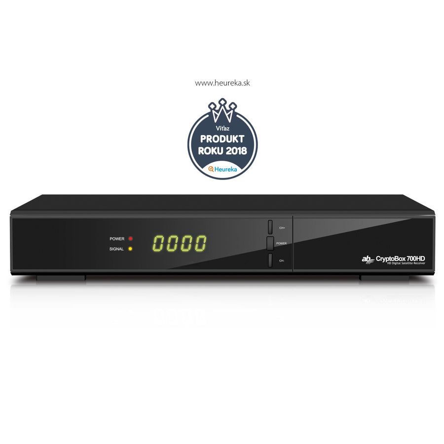 AB Crypto Box 700HD-Mottagare / Efterföljare Till Den Mest Framgångsrika Serien Av AB CryptoBox-Satellitmottagare.