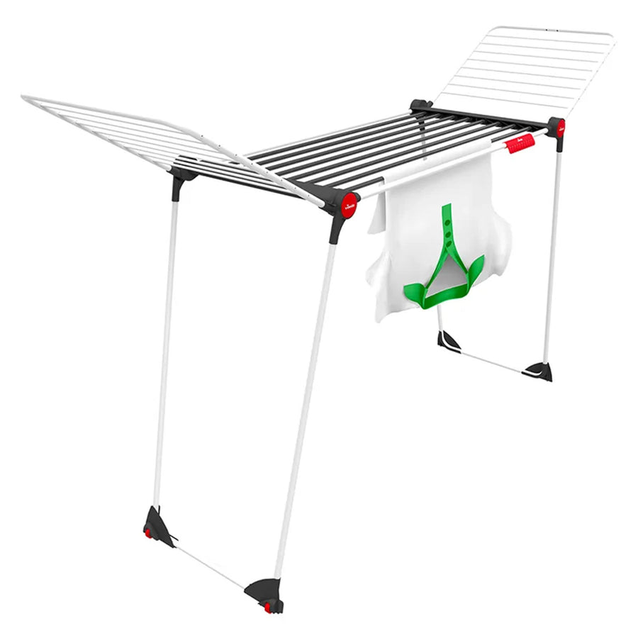 Vileda Soft Care Torkställ Torktumlaren 21 m Torkområde Vingtorkställning Vingtorkställ 215 x 56 x 128 cm, Vit