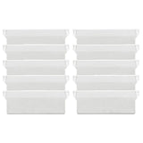 Dorolet Bandvikter För Vertikala Persienner Vit - 10 St. 127 mm