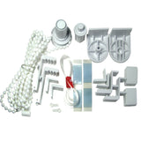 STOP SUN MINI Roller Block Mechanism fi17 Med Vit Sladd