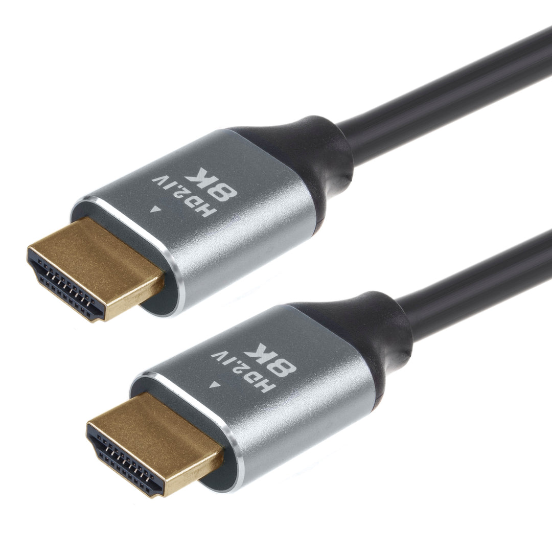 Maclean MCTV-440 HDMI 2.1a Kabel Med Guldpläterade Kontakter Kontakt Till Kontakt 8K Ultra Höghastighetskabel Maximal Bandbredd På 48 Gb/s 8K FUHD 60Hz 4320p/4K 120Hz 2160p (1,5 m)