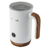 Concept Nordic NM4100 Mjölkskummare 500W Vit För Latte Cappuccino Frappe Varm Choklad 3 Lägen Rostfritt Stål