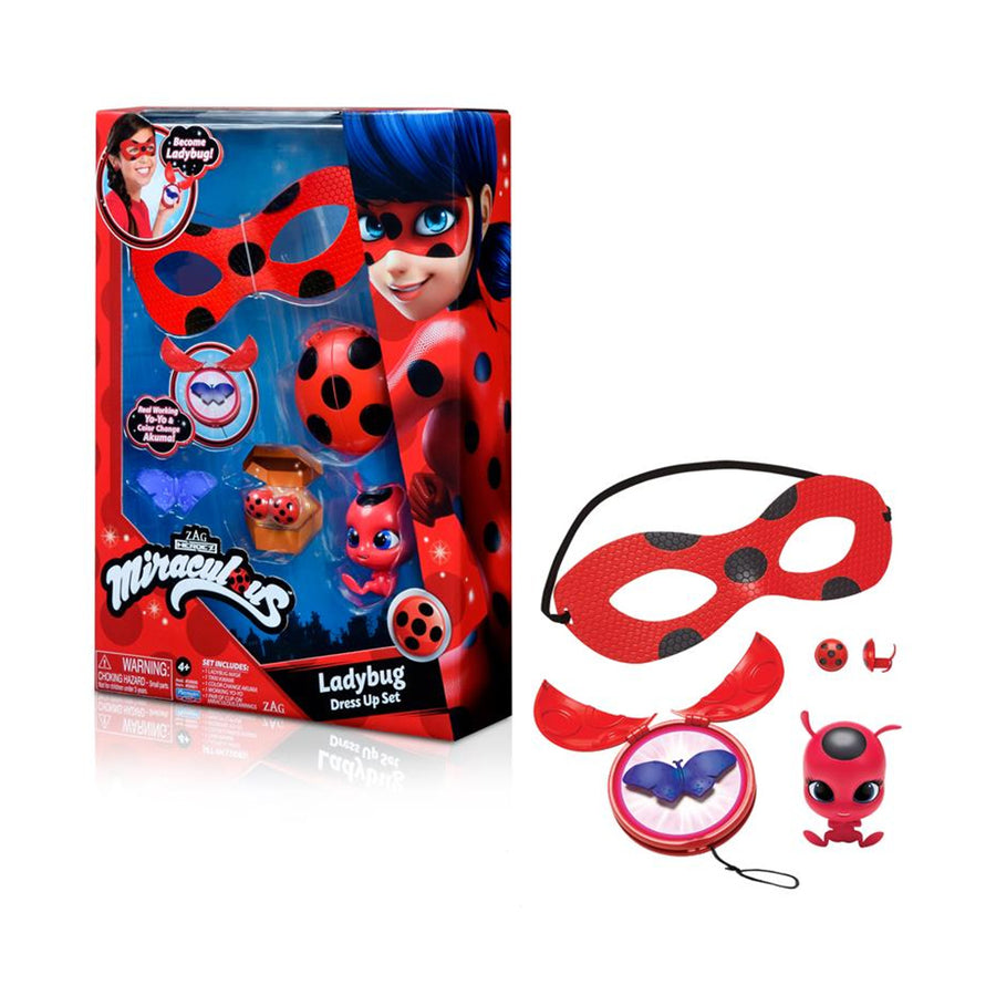 Miraculous 50601 Ladybug Maskeraddräktsset Dress Up Set