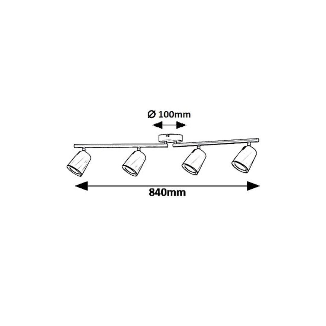 Rabalux 5048 Solange Spot LED 24W Vit - Taklampa Vit