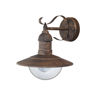 Rabalux 8271 Oslo Utomhus Vägglampa E27 60W Gold IP44