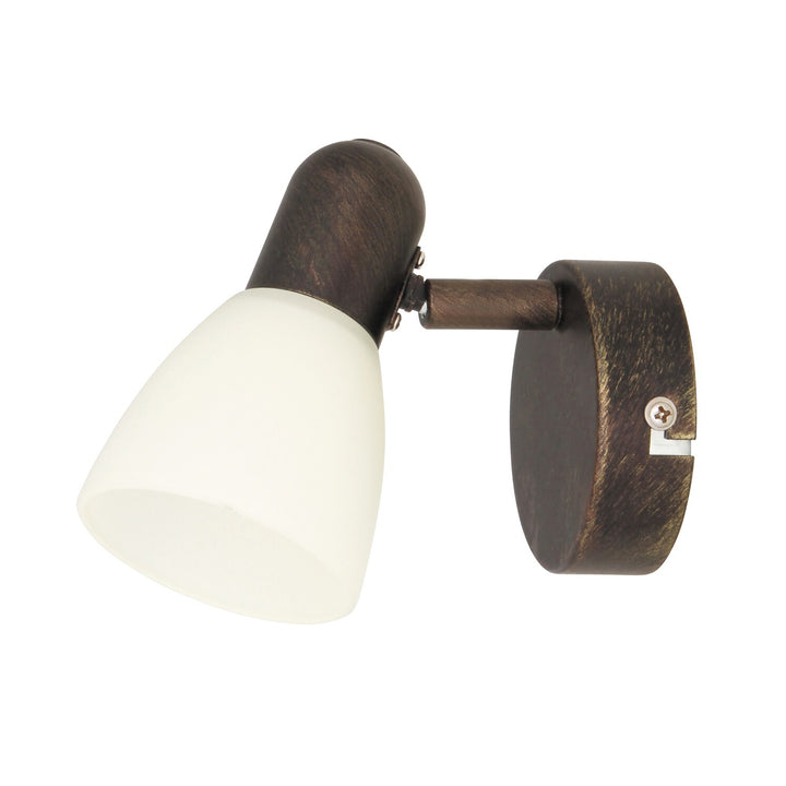 Rabalux 6591 Vägglampa Soma Spot E14 1x40W Antikbrun Kräm