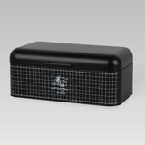 Maestro MR-1774 Brödbehållare Med Lock 42×24,8×16,5 cm Stål Svart