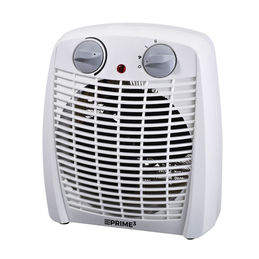 PRIME3 SFH11 2000W Fläkt Värmevärmare För Rum Upp Till 15m² Elvärmare Varm- Och Kallfläkt Fläkt Tyst Drift Ner Till 52dB
