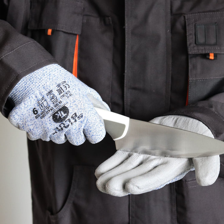 Skyddshandskar Handskar Arbetshandskar Med Polyuretanbeläggning Storlek 7 (1 par)