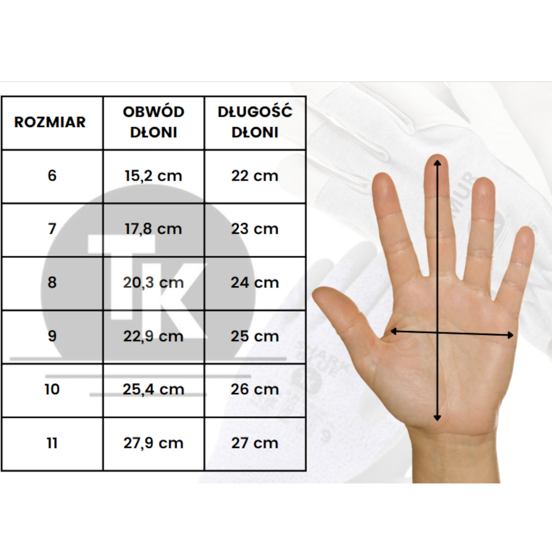 TK Vinterhandskar Belagda Med Feret Foam Latex Storlek 8 Bunt (3 par)