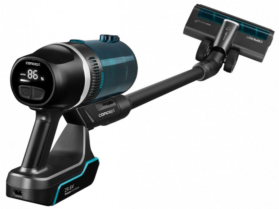 Concept VP6130 Handstick Sladdlös Dammsugare ICONIC Animal Smart Flex 29,6 V Handhållen Dammsugare