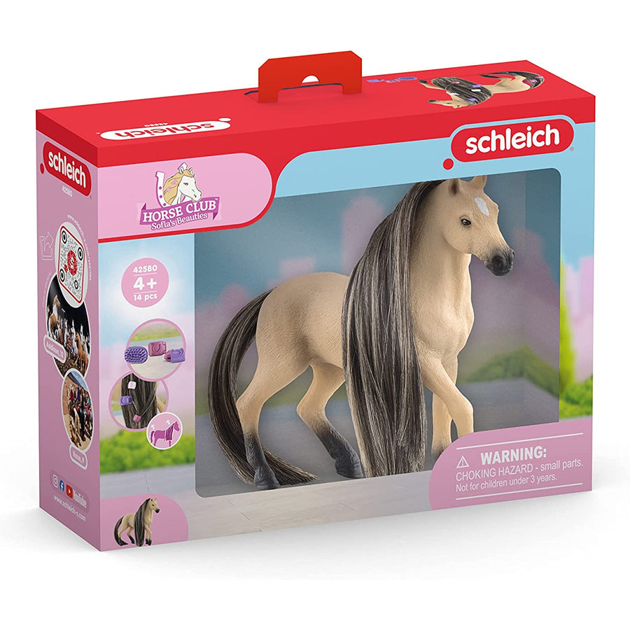 Schleich 42580 Horse Club Beauty Horse Andalusisk Stofigur Med Tillbehör