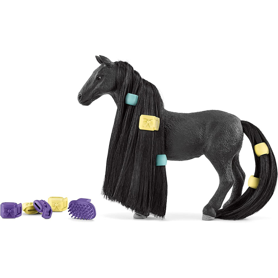 Schleich 42581 Schleich Beauty Horse Criollo Definitivo Mare Statyett Med Tillbehör Borstbart Hår Original
