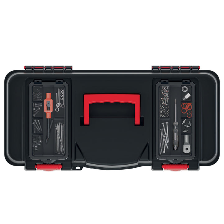 KISTENBERG CALIBER KCR5530 Verktygslåda Verkstad Förvaringslåda Bärhandtag 55 cm Stabil ABS-plast