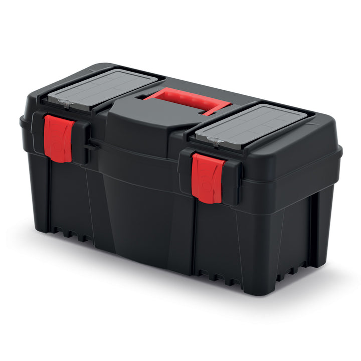 KISTENBERG CALIBER KCR5530 Verktygslåda Verkstad Förvaringslåda Bärhandtag 55 cm Stabil ABS-plast