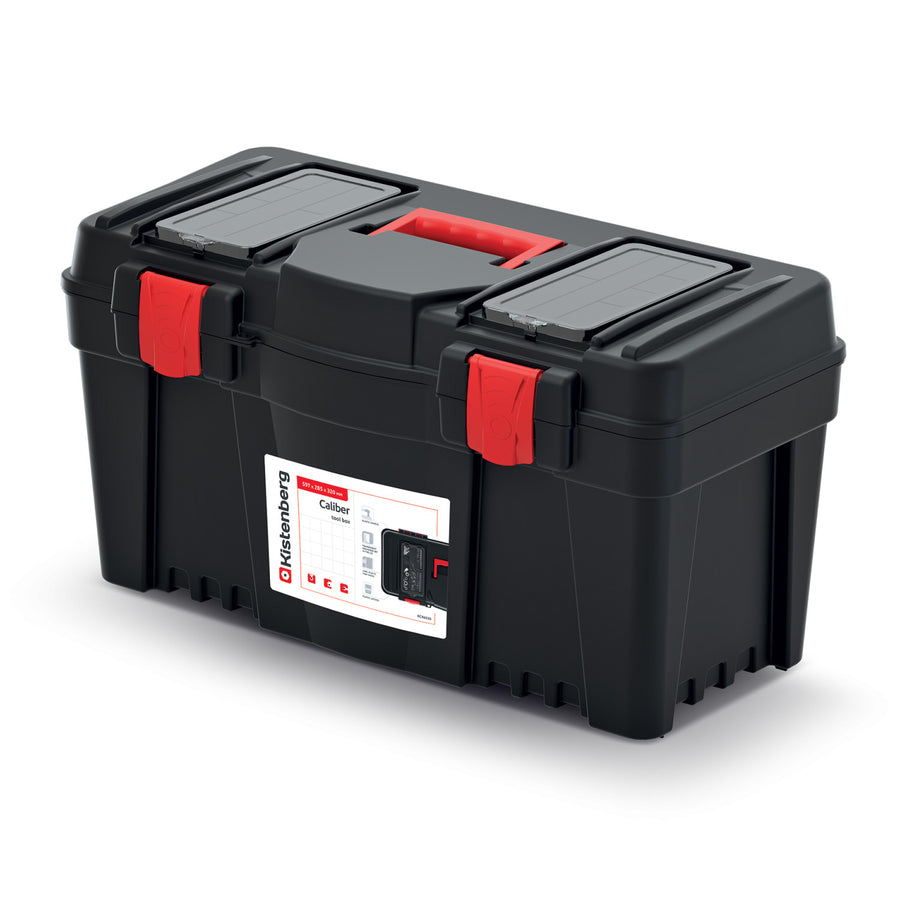 KISTENBERG CALIBER 60 KCR6030 Verktygslåda med handtagslockfack 60 cm Robust ABS polykarbonat