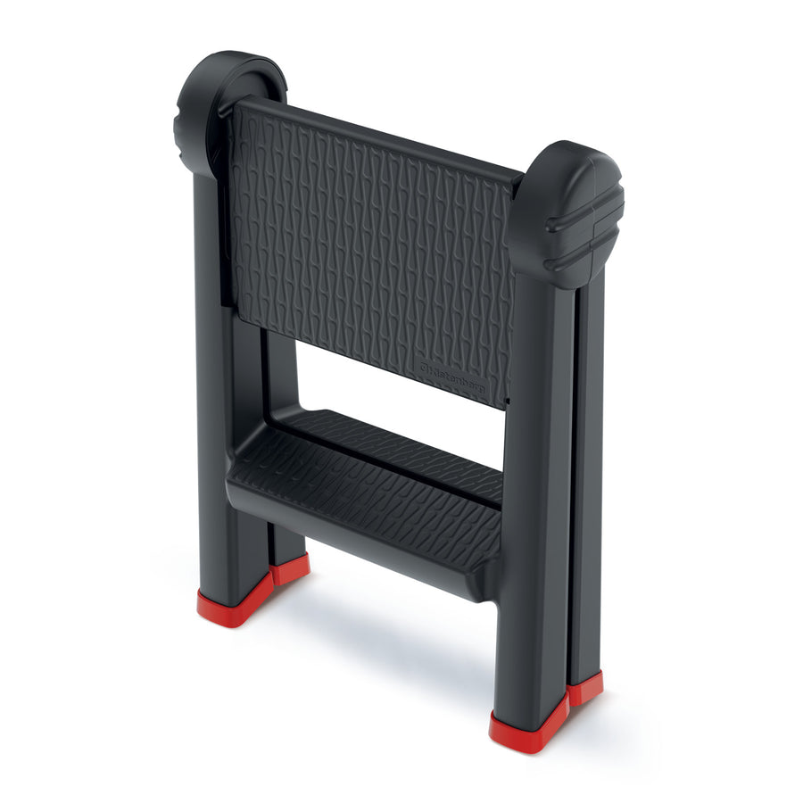 Kistenberg Titan KLD4565 Fällbar Stegstege 150kg Mini 2-Stegs Halkfri Robust Hållbar Robust Verkstad Hem Garage