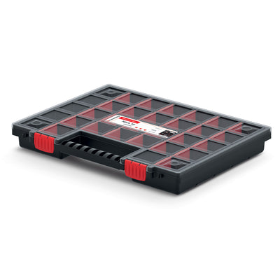 Kistenberg Nors 40 KNO40305S Tool Organizer Verktygslåda Med 26 Avtagbara Fack Transparent Lock 399x303x50mm