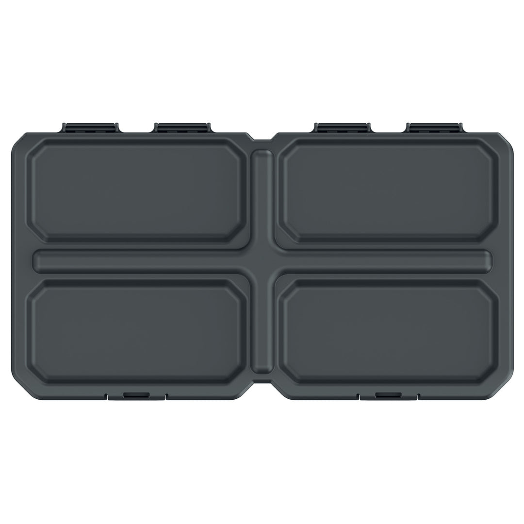 Tool Organizer Verktygslåda 3 Avtagbara Fack 285 x 158 x 57 mm Svart Lock