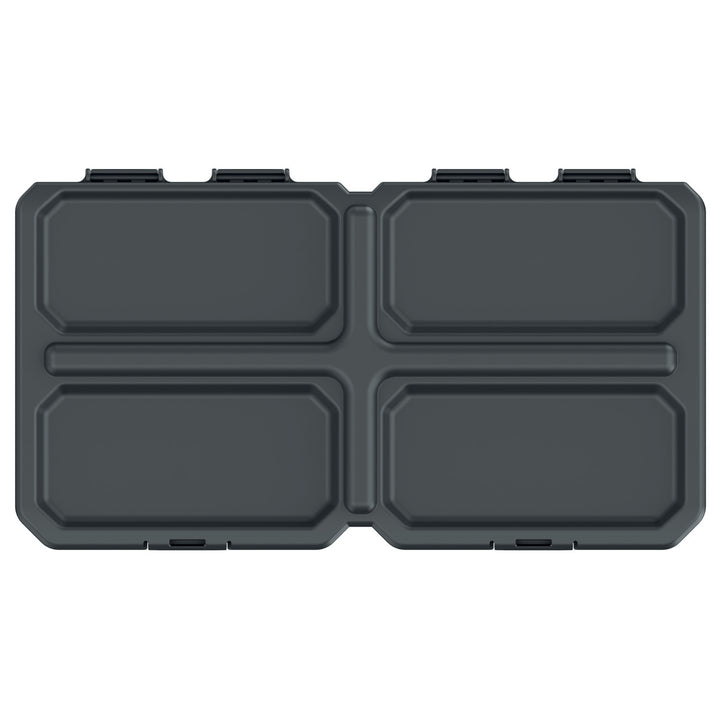 Tool Organizer Verktygslåda 3 Avtagbara Fack 285 x 158 x 57 mm Svart Lock