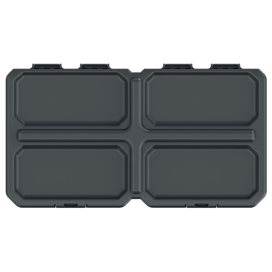 Tool Organizer Verktygslåda 3 Avtagbara Fack 285 x 158 x 57 mm Svart Lock